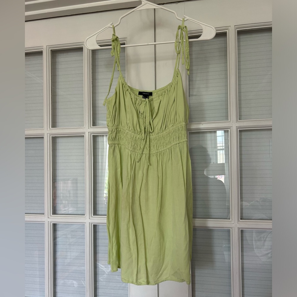 Light green sundress